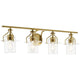 Kichler - Everett 24" 4-Light Vanity Light - Lights Canada