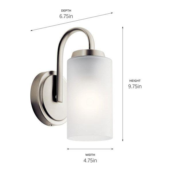 Kichler - Kichler Kennewick Wall Sconce 1 Light - Lights Canada