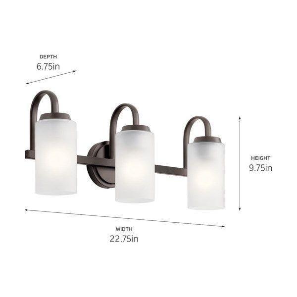 Kichler - Kichler Kennewick Vanity 3 Light - Lights Canada