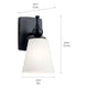 Kichler - Cosabella 6" 1-Light Sconce - Lights Canada