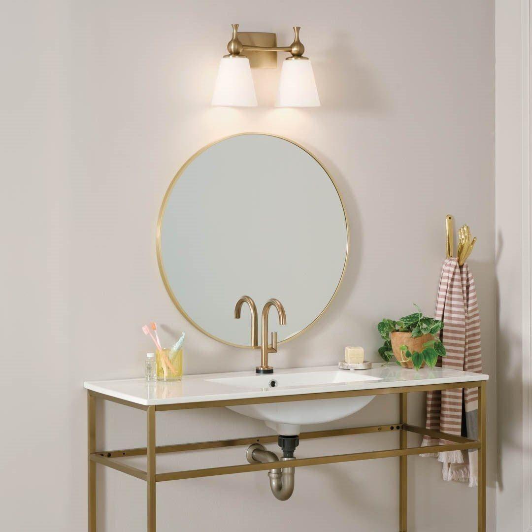 Kichler - Cosabella 15" 2-Light Vanity Light - Lights Canada