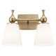 Kichler - Cosabella 15" 2-Light Vanity Light - Lights Canada