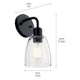 Kichler - Kichler Meller Wall Sconce 1 Light - Lights Canada