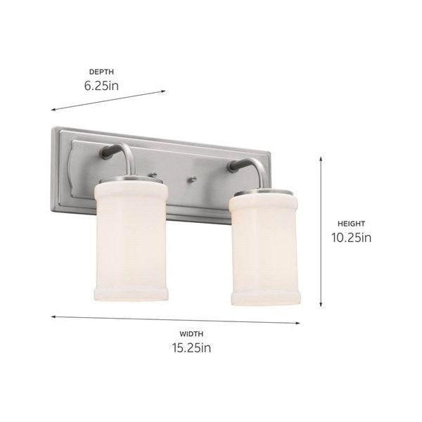 Kichler - Kichler Vetivene Vanity 2 Light - Lights Canada