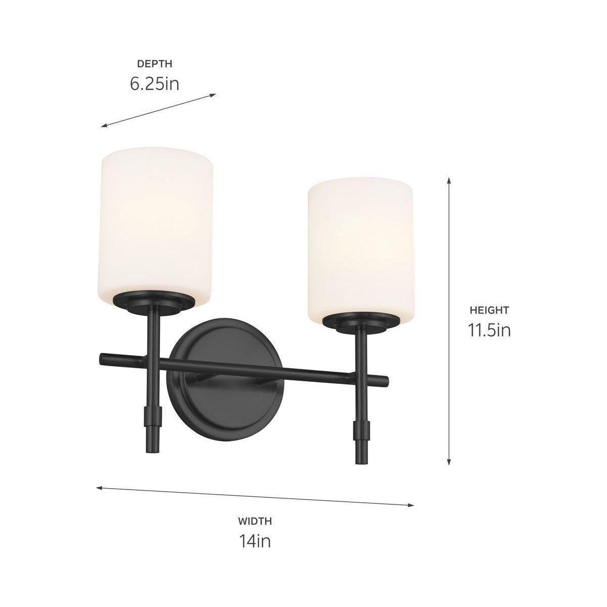 Kichler - Ali 2-Light Vanity Light - Lights Canada