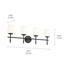 Kichler - Ali 4-Light Vanity Light - Lights Canada
