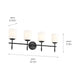 Kichler - Ali 4-Light Vanity Light - Lights Canada