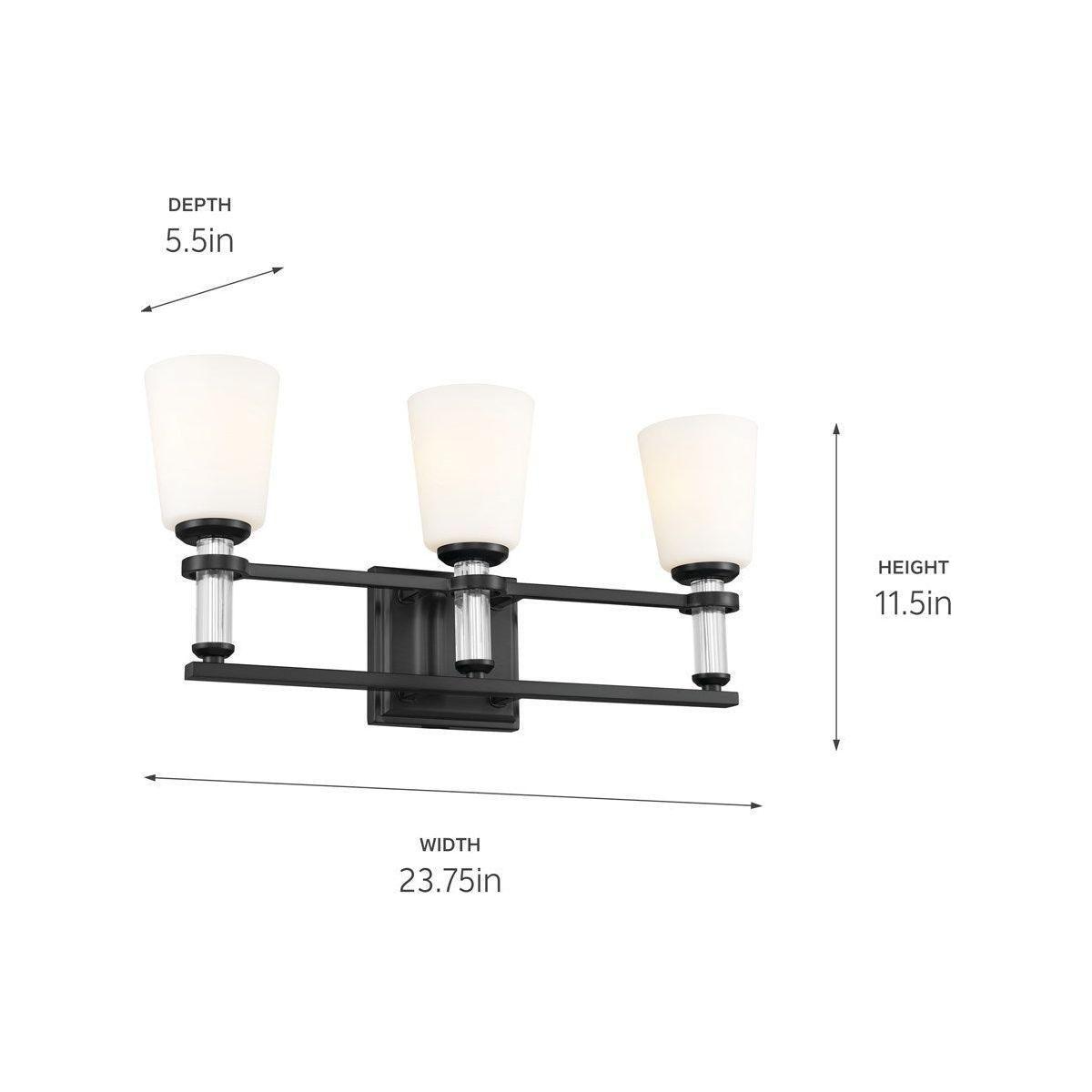 Kichler - Rosalind 3-Light Vanity Light - Lights Canada
