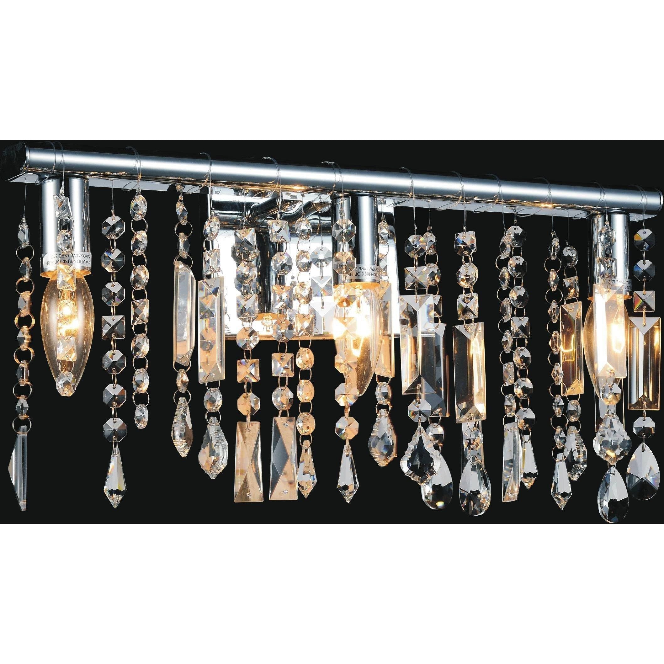 Janine Vanity Light Chrome
