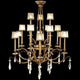 Fine Art Handcrafted Lighting - Monte Carlo 58" Round Chandelier - Lights Canada