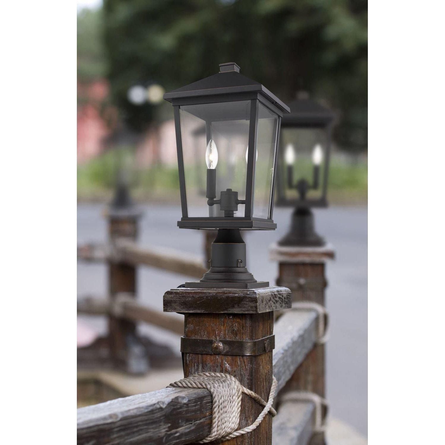 Z-Lite - Beacon Pier Mount - Lights Canada