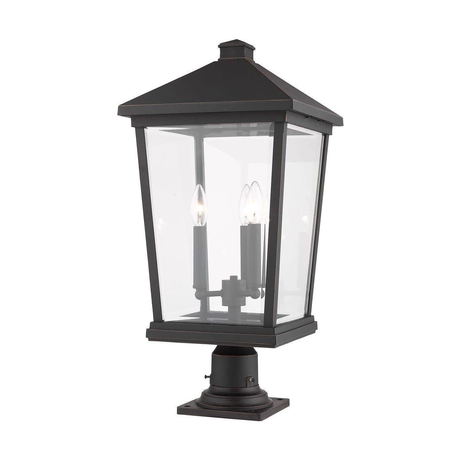 Z-Lite - Beacon Pier Mount - Lights Canada