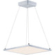 Wafer 15" Square LED Pendant 3000K
