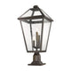 Z-Lite - Talbot Pier Mount - Lights Canada