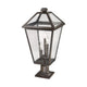 Z-Lite - Talbot Pier Mount - Lights Canada