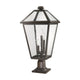 Z-Lite - Talbot Pier Mount - Lights Canada