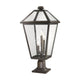 Z-Lite - Talbot Pier Mount - Lights Canada