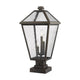 Z-Lite - Talbot Pier Mount - Lights Canada