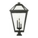 Z-Lite - Talbot 4-Light Outdoor Pier Mount - Lights Canada