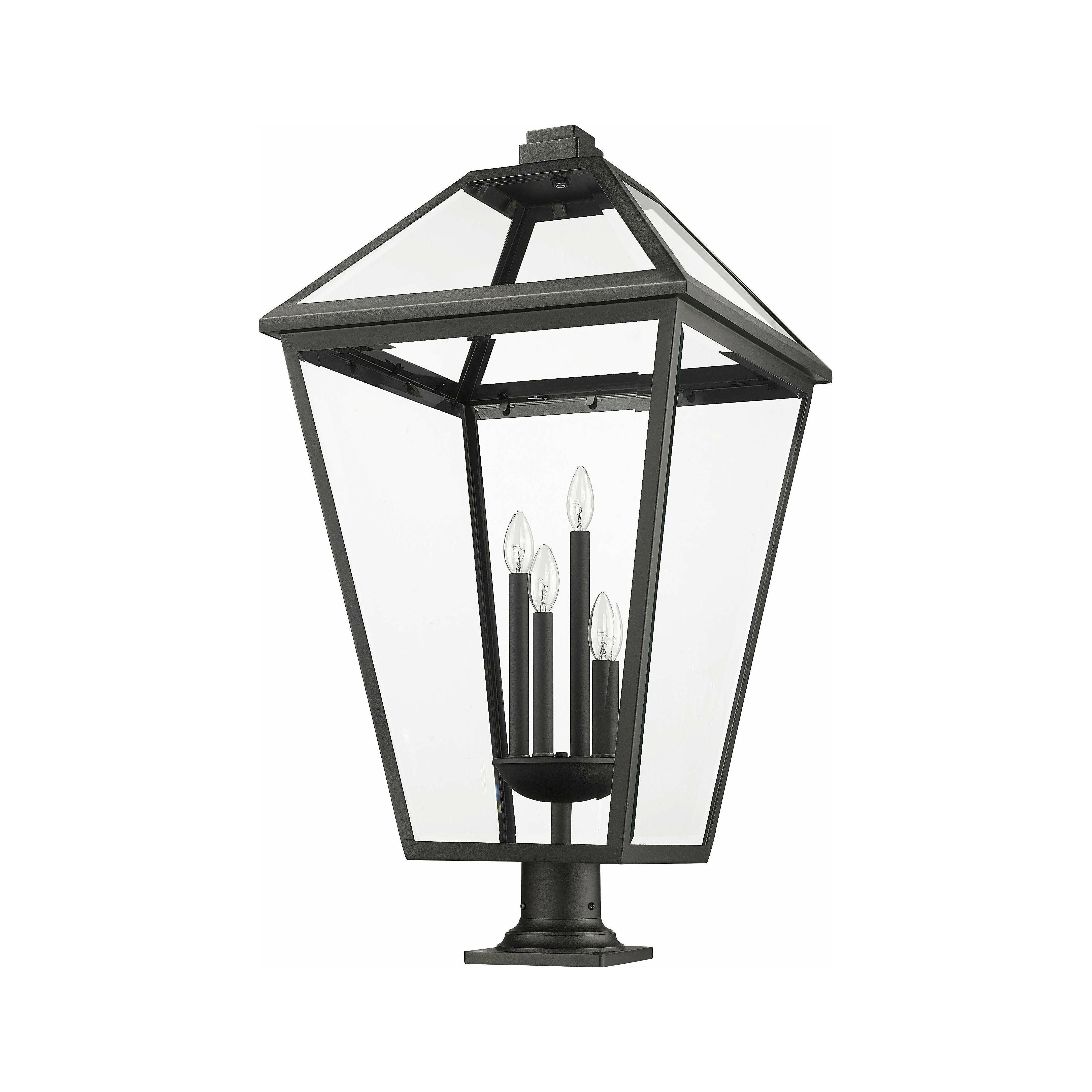 Z-Lite - Talbot 4-Light Outdoor Pier Mount - Lights Canada