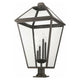 Z-Lite - Talbot 4-Light Outdoor Pier Mount - Lights Canada