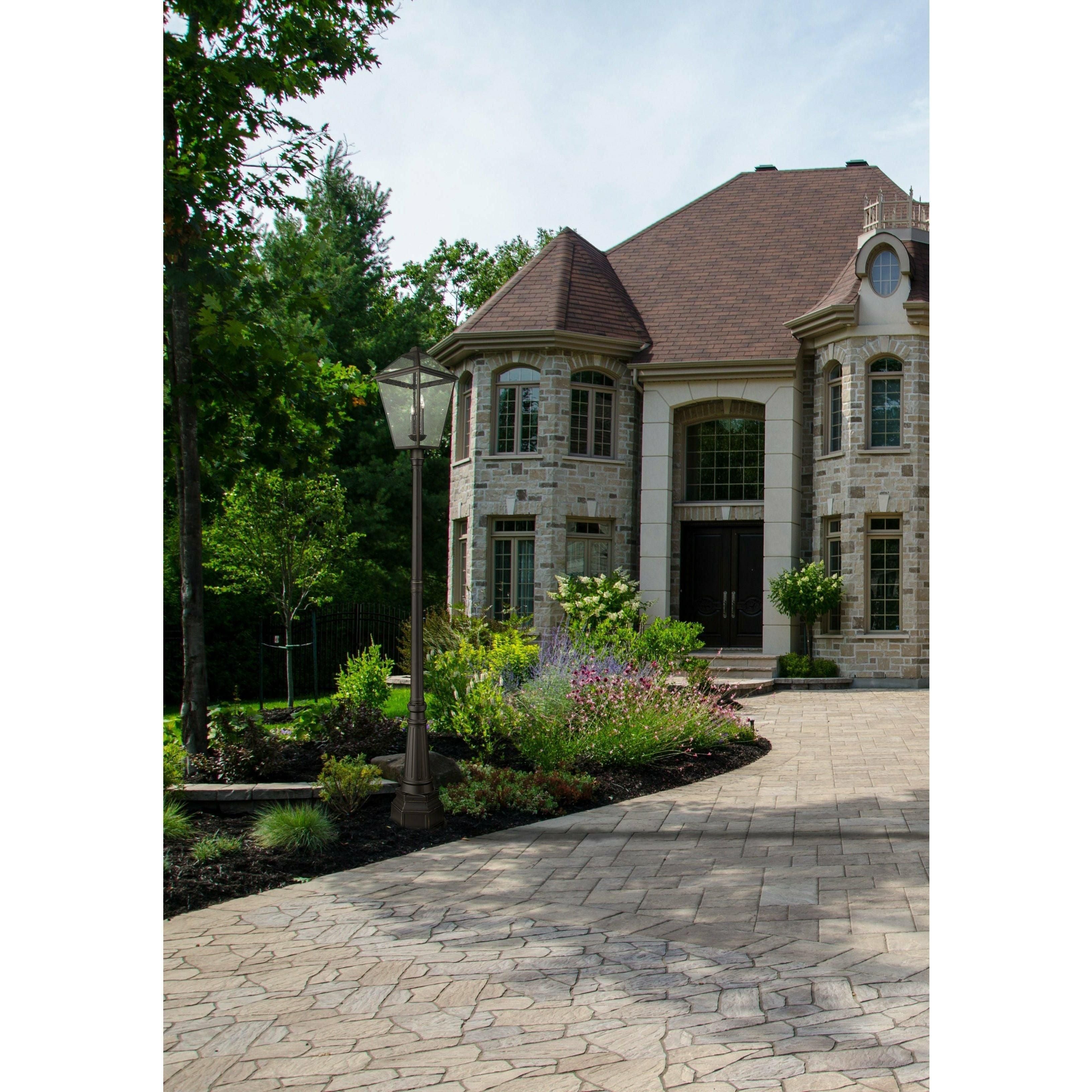 Z-Lite - Talbot 4-Light Outdoor Post Light - Lights Canada