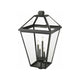 Z-Lite - Talbot 4-Light Outdoor Post Light - Lights Canada