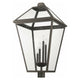 Z-Lite - Talbot 4-Light Outdoor Post Light - Lights Canada