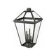 Z-Lite - Talbot 4-Light Outdoor Post Light - Lights Canada