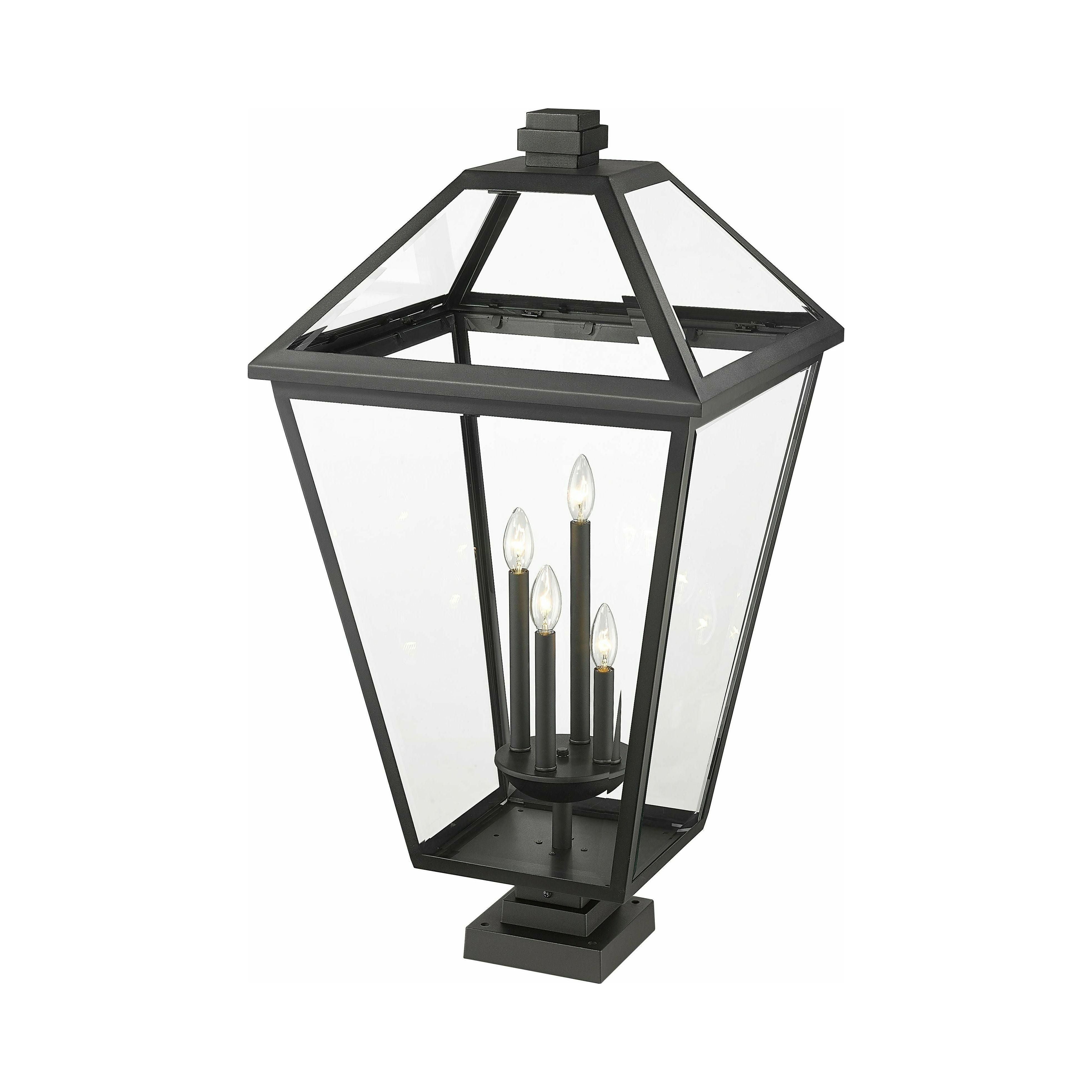 Z-Lite - Talbot 4-Light Outdoor Pier Mount - Lights Canada
