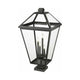 Z-Lite - Talbot 4-Light Outdoor Pier Mount - Lights Canada