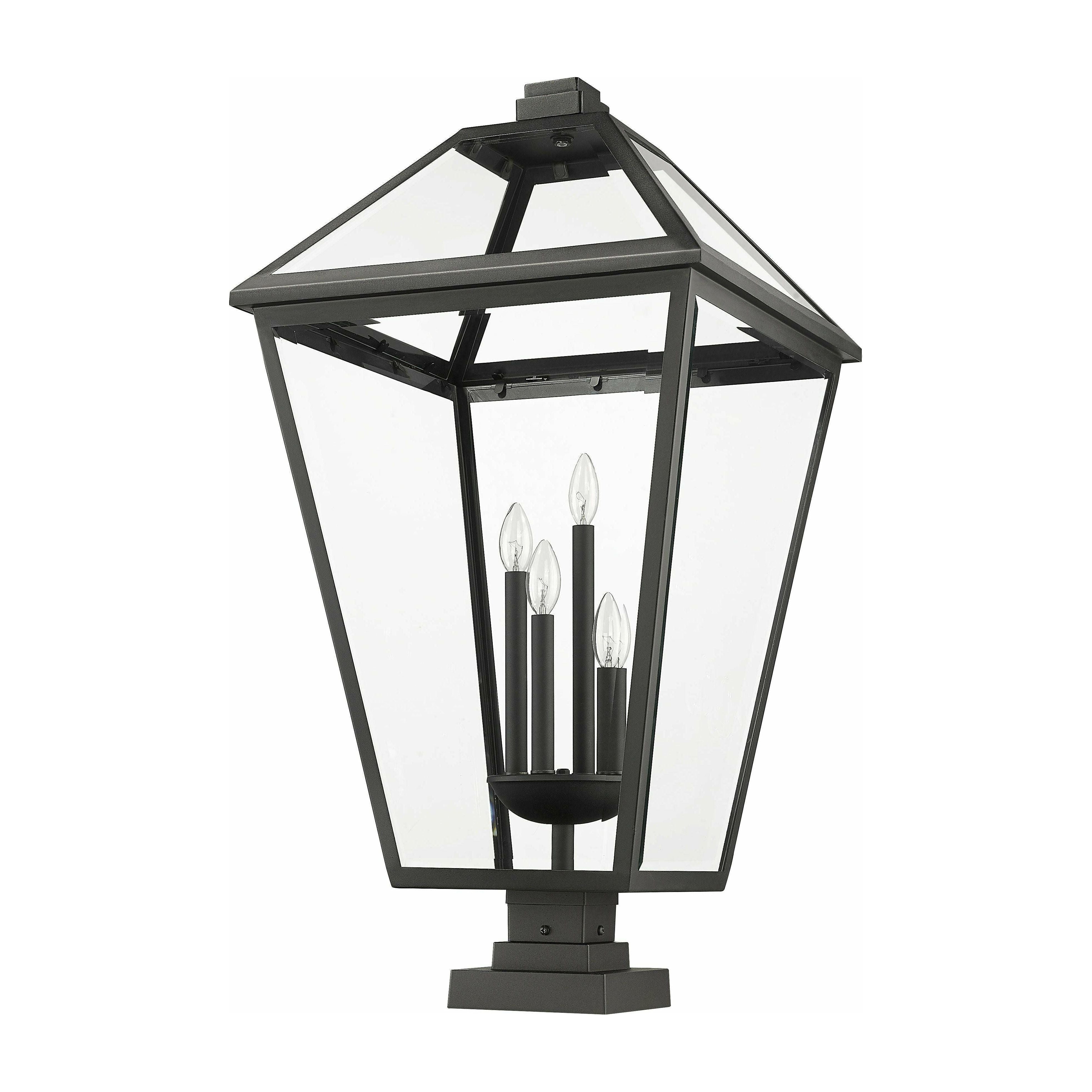 Z-Lite - Talbot 4-Light Outdoor Pier Mount - Lights Canada