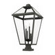 Z-Lite - Talbot 4-Light Outdoor Pier Mount - Lights Canada