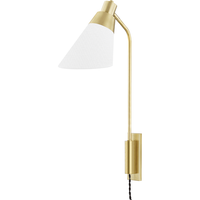 Hooke 1 Light Wall Sconce With Plug