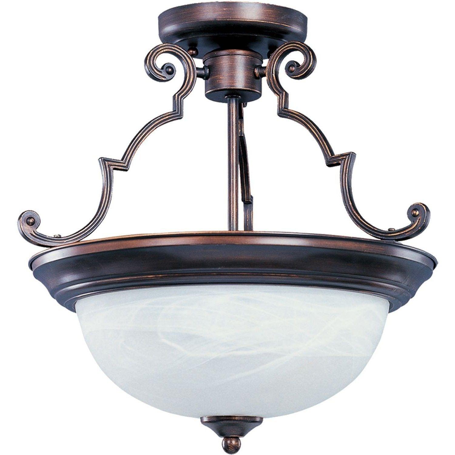 Maxim Lighting - Essentials - 584x Semi Flush Mount - Lights Canada