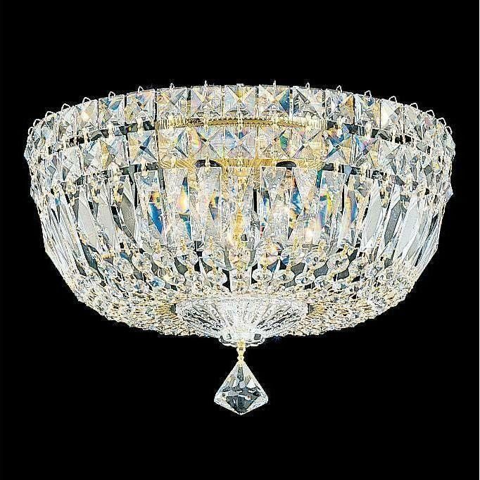 Schonbek - Petit Crystal Deluxe Semi Flush Mount - Lights Canada