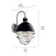 Kichler - Kichler Tollis Medium Outdoor Wall Light - Lights Canada