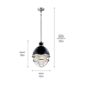 Kichler - Kichler Tollis Outdoor Pendant 1Lt - Lights Canada