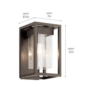 Kichler - Kichler Mercer Small Outdoor Wall Light - Lights Canada