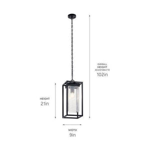 Kichler - Kichler Mercer Outdoor Pendant 1Lt - Lights Canada