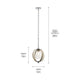 Kichler - Kichler Grand Bank Outdoor Pendant 1Lt - Lights Canada