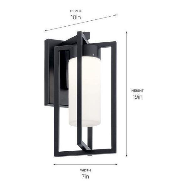 Kichler - Kichler Drega Medium Outdoor Wall Light - Lights Canada