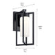 Kichler - Kichler Drega Medium Outdoor Wall Light - Lights Canada