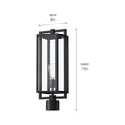 Kichler - Kichler Goson Outdoor Post Mt 1Lt - Lights Canada