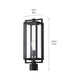 Kichler - Kichler Goson Outdoor Post Mt 1Lt - Lights Canada