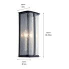 Kichler - Kichler Timmin Large Outdoor Wall Light - Lights Canada