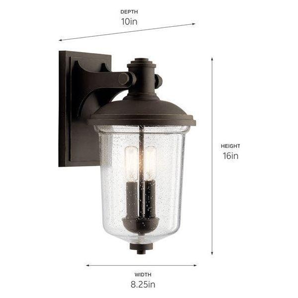 Kichler - Kichler Harmont Medium Outdoor Wall Light - Lights Canada