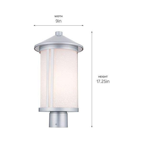 Kichler - Kichler Lombard Outdoor Post Lantern - Lights Canada