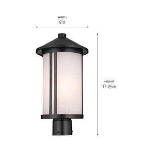 Kichler - Kichler Lombard Outdoor Post Lantern - Lights Canada