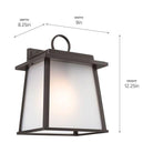 Kichler - Kichler Noward Large Outdoor Wall Light - Lights Canada